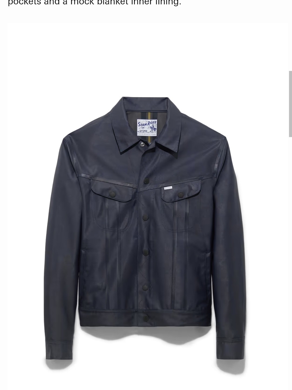 Women's Lee's STUTTERHEIM Storm Rider Raincoat